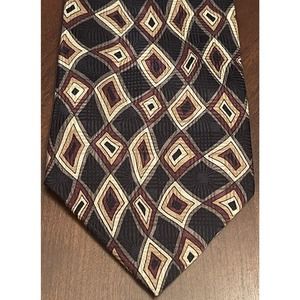 Z inc Hand Made 100% Silk Men’s Neck Tie Made In Korea